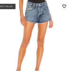 AGOLDE Parker shorts in lowkey color